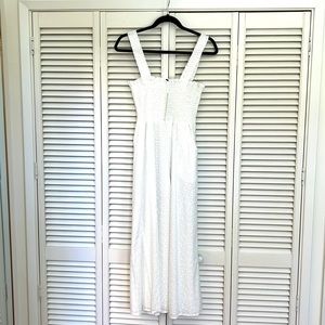AQUA White Maxi Dress NWT!